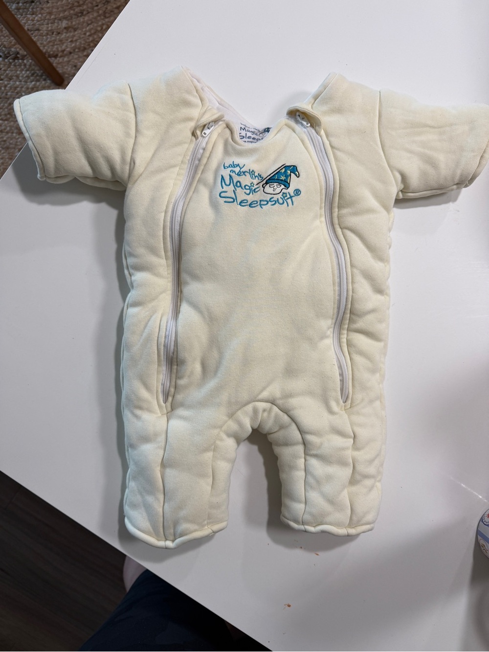 HALO Baby Merlin Yellow Baby Sleepsuit size small